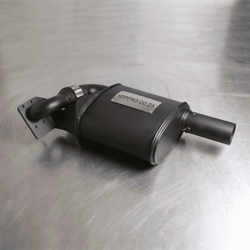 128/H7629 – Exhaust Silencer Assembly – JCB 3CX 3DX